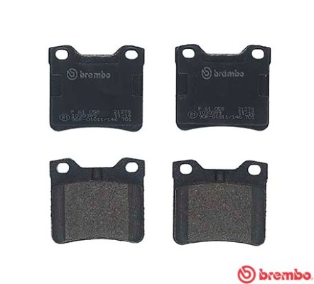 A.B.S. P 61 058 BREMBO Bremsbelagsatz, Scheibenbremse